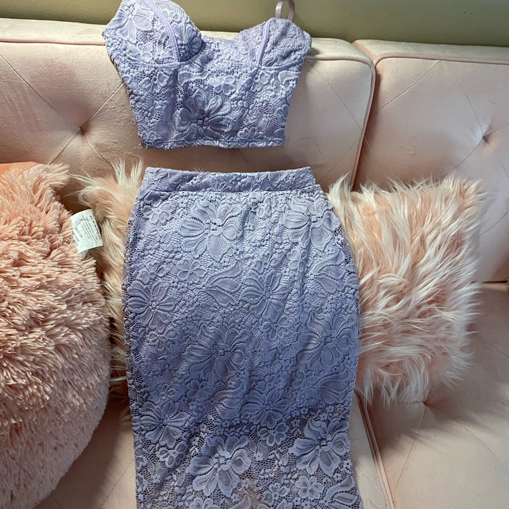 Lilac two piece set